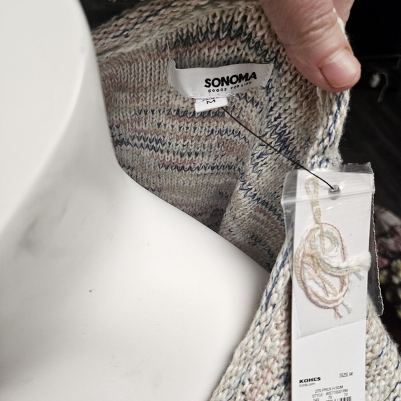 Sonoma Sweaters - Sonoma Women's Multicolor Sweater